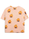 Kids Pixel House Pattern T Shirt 122AC001 200 - BOBO CHOSES - BALAAN 3