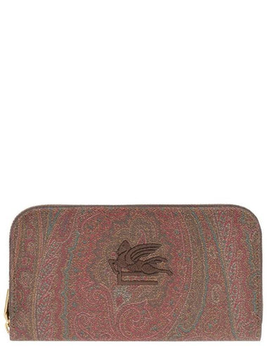 Etro Coated Canvas Wallet - ETRO - BALAAN 1