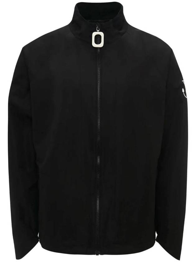 Logo Print Zip-up Track Jacket Black - JW ANDERSON - BALAAN 1