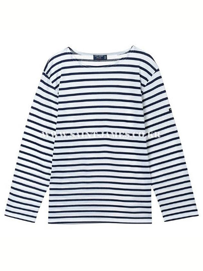 Minquiers Modern Long Sleeve T-Shirt Navy - SAINT JAMES - BALAAN 2