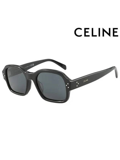 Eyewear Square Acetate Sunglasses Black - CELINE - BALAAN 2