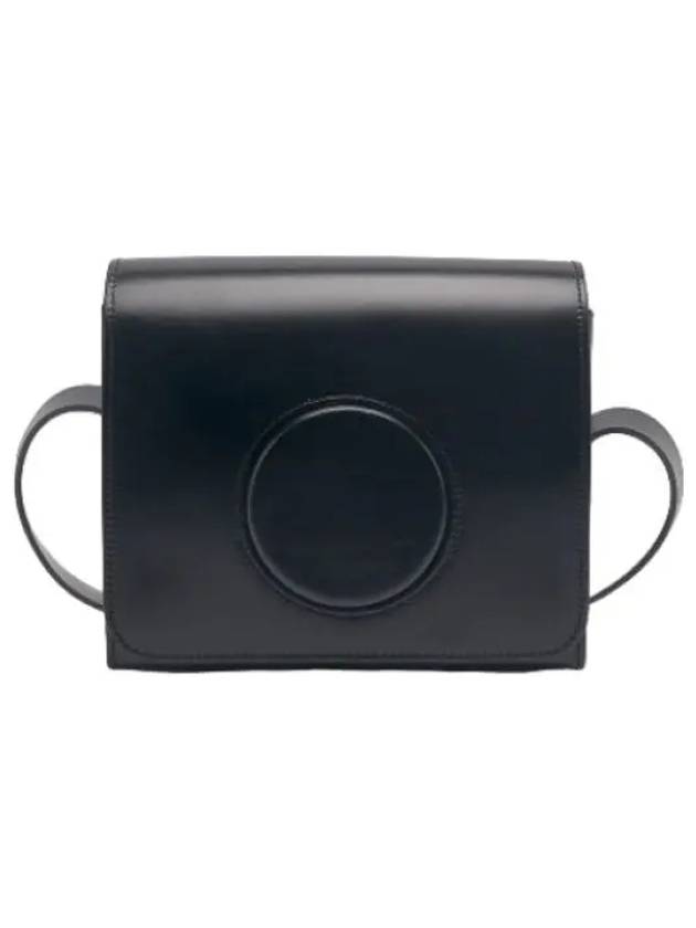 Women's Vegetable Tanned Leather Camera Cross Bag Black - LEMAIRE - BALAAN 2