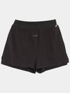 Logo Band Cotton Shorts Black - FEAR OF GOD - BALAAN 4