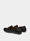 Kinsley Leather Loafers Black - BALLY - BALAAN 4