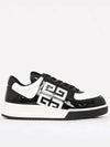 G4 Patent Leather Low-Top Sneakers Black White - GIVENCHY - BALAAN 3