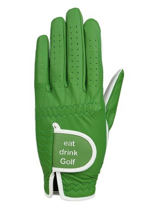 eat drink golf Golf Glove women golf gloves 1pgreen - MILESANDMILESANDMILES - BALAAN 1