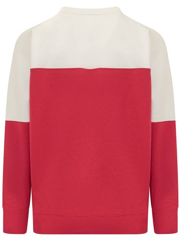 Howley Logo Crew Neck Sweatshirt Red - ISABEL MARANT - BALAAN 3