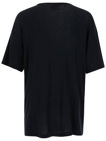 Oversized Black T-Shirt With Baby Print In Cotton Man - ERL - BALAAN 2