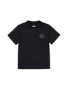 Hello Lala New Collar Polo Shirt Black - LALA SMILE - BALAAN 1