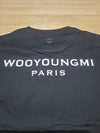 Cotton Back Logo Short Sleeve T-Shirt Black - WOOYOUNGMI - BALAAN 9