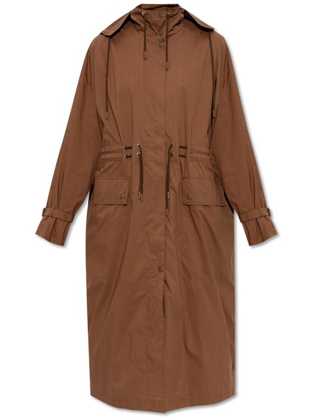 Max Mara Parka With Drawstring Augusta, Women's, Brown - MAX MARA - BALAAN 1