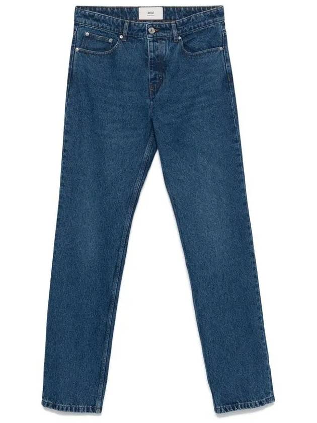 Paris Straight Jeans Blue - AMI - BALAAN 3