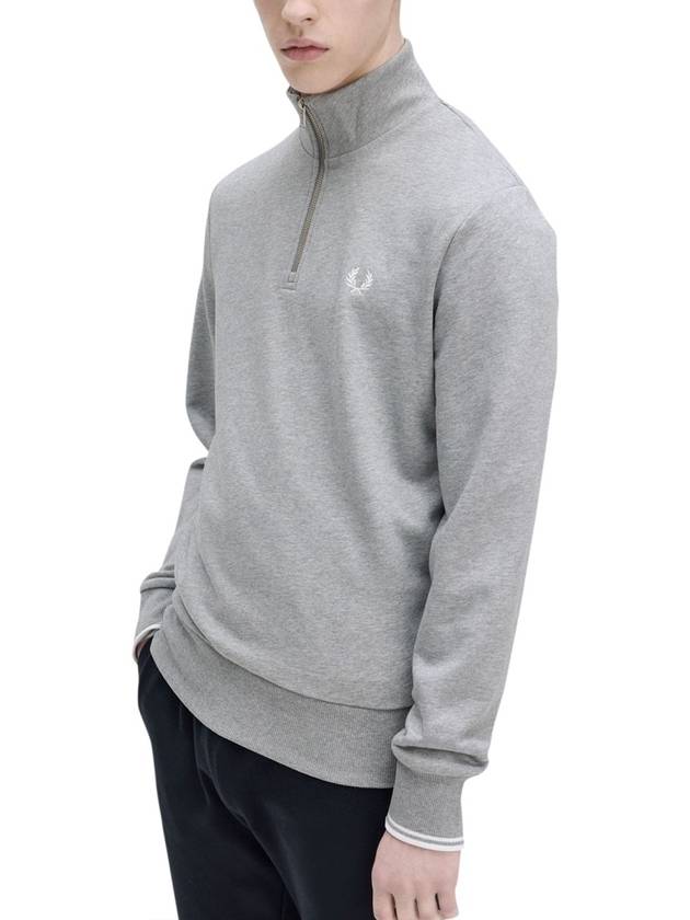 HALF ZIPPER SWEATSHIRT - FRED PERRY - BALAAN 2