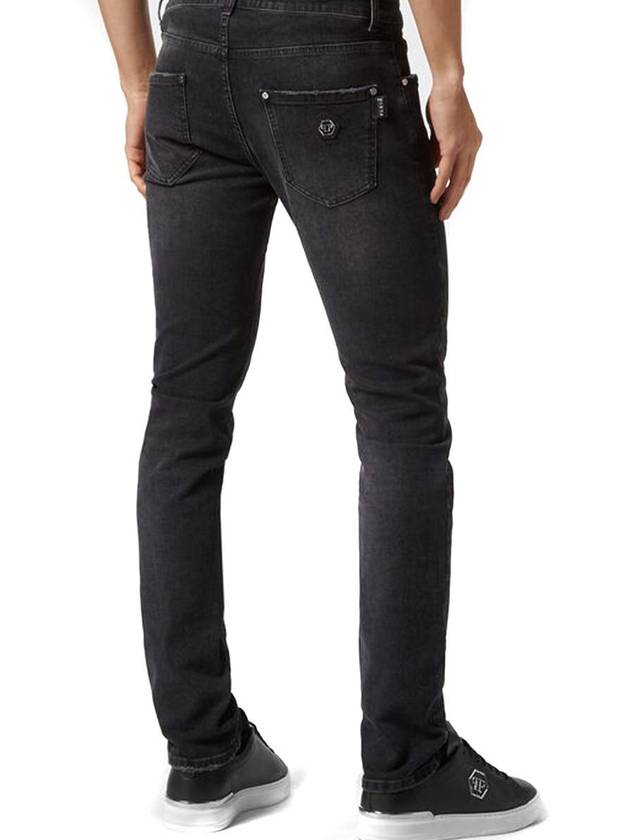 Denim Straight Pants FACCMDT3556PDE004N 02NC Denim - PHILIPP PLEIN - BALAAN 4