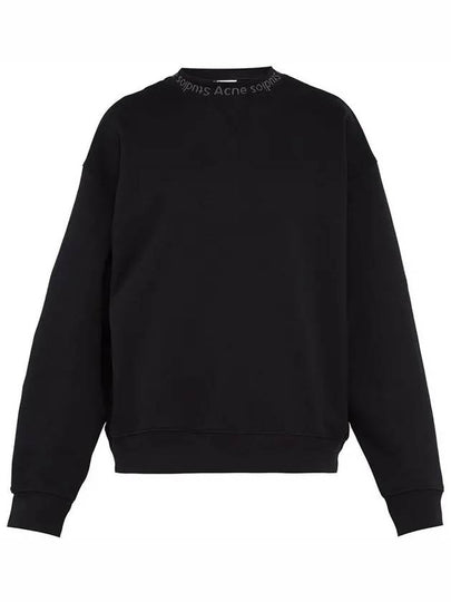 Flogho Crew Neck Sweatshirt Black - ACNE STUDIOS - BALAAN 2