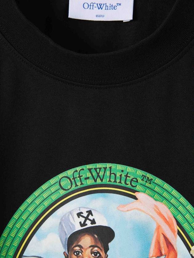 Off-White Skate T-Shirt Cool Oval - OFF WHITE - BALAAN 4