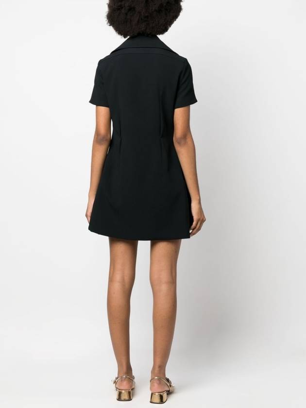 short dress DR1240150999B 999B BLACK - PATOU - BALAAN 5