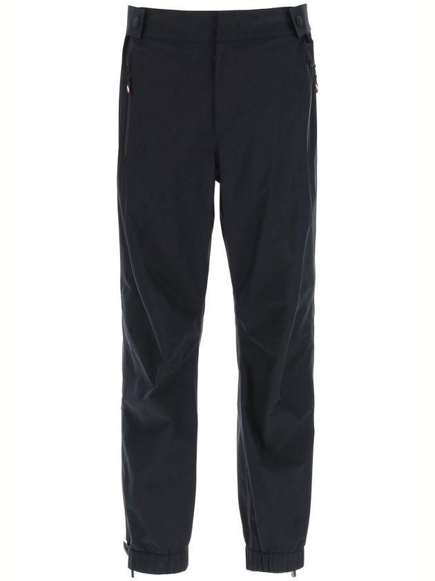 Men's Grenoble Logo Gore-Tex Track Pants Black - MONCLER - BALAAN 1