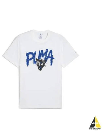 xNoah Graphic Short Sleeve T Shirt White 627090 02 - PUMA - BALAAN 1