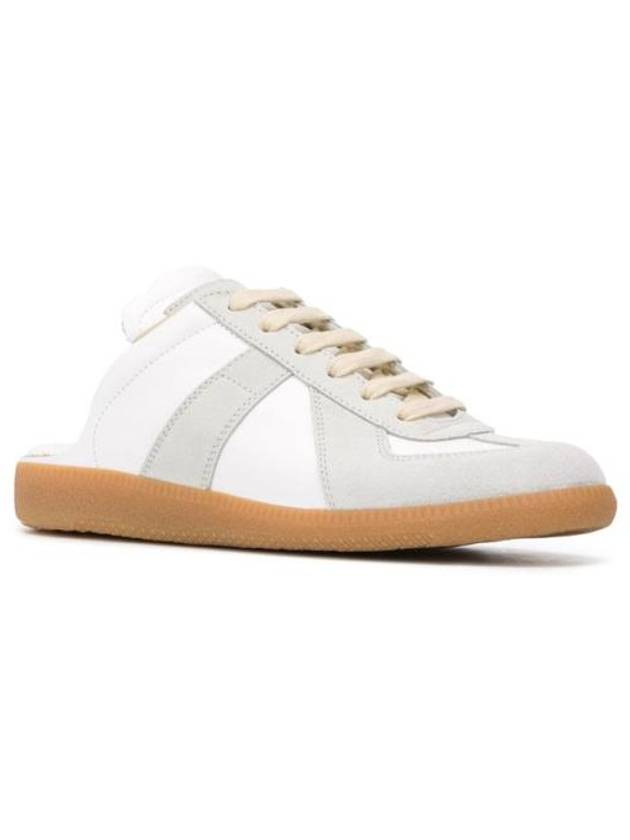 Women's Replica Cut Out Mule Low Top Sneakers White - MAISON MARGIELA - BALAAN 4