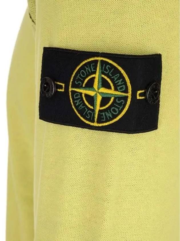 Wappen Reversible Crew Neck Sweatshirt Lemon - STONE ISLAND - BALAAN 3