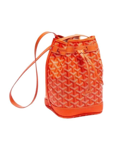 Petit Flow Bucket Bag Orange - GOYARD - BALAAN 1