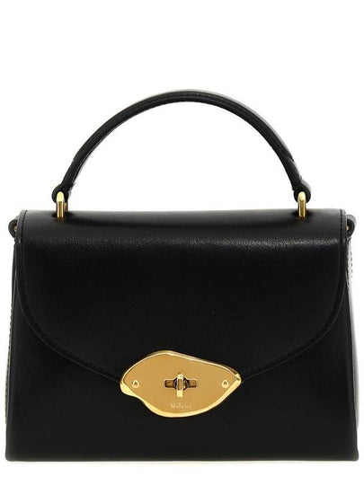 Lana Small Top Handle Cross Bag Black - MULBERRY - BALAAN 2