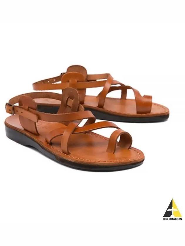 SANDALS NO 6 THE GOOD SHEPHERD BUCKLE HONEY - JERUSALEM - BALAAN 1