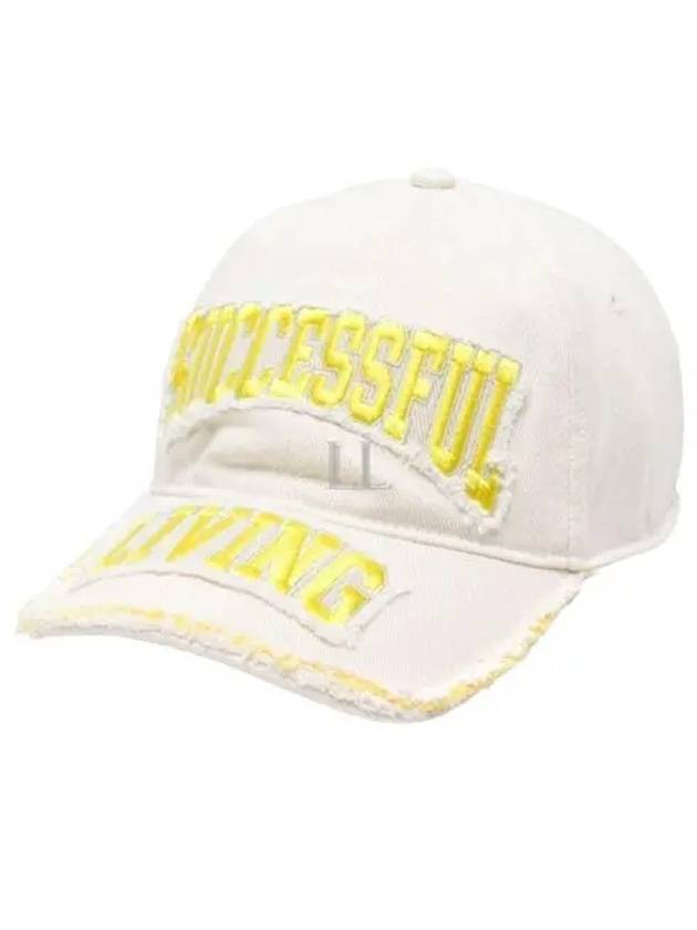 C-Gus Patch Embroidery Ball Cap Ivory - DIESEL - BALAAN 2