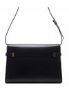 Manhattan Leather Shoulder Bag Black - SAINT LAURENT - BALAAN 5