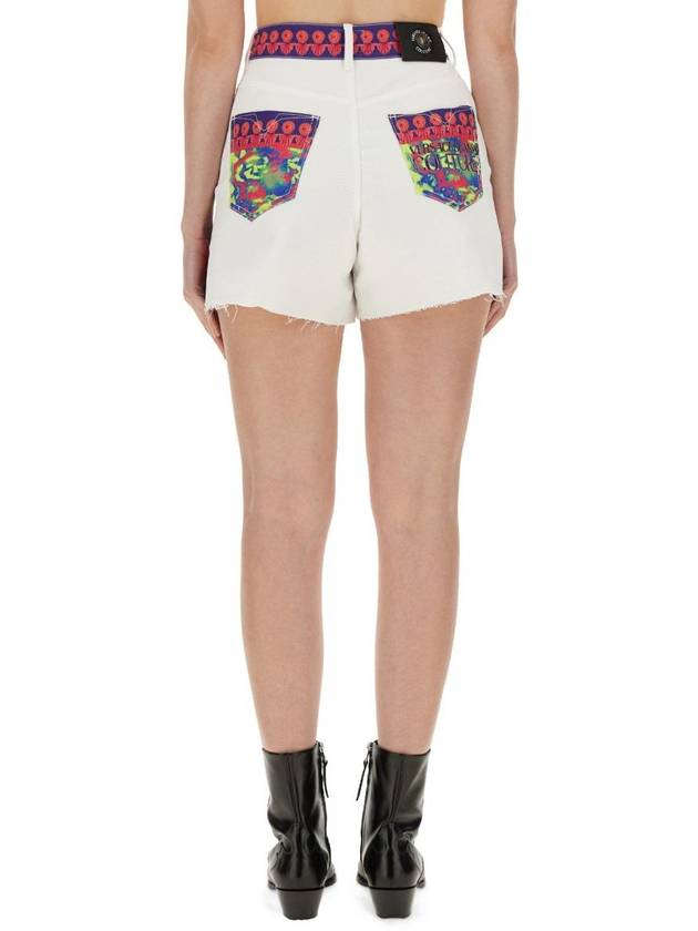 Versace Jeans Couture Logo Print Shorts - VERSACE - BALAAN 3