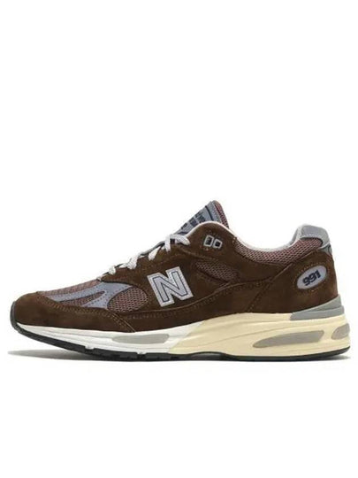 991V2 Low-Top Sneakers Brown - NEW BALANCE - BALAAN 2