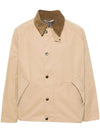 OS Transporter Casual Zip Up Jacket Beige - BARBOUR - BALAAN 1