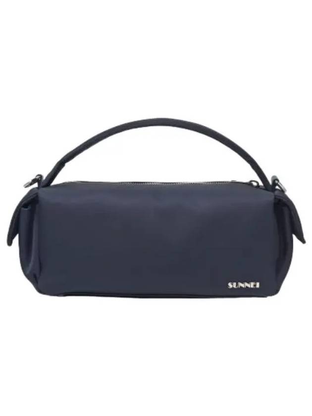 Bauletto shoulder bag navy - SUNNEI - BALAAN 1