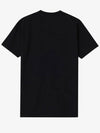 ORB Logo Cotton Short Sleeve T-Shirt Black - VIVIENNE WESTWOOD - BALAAN 3