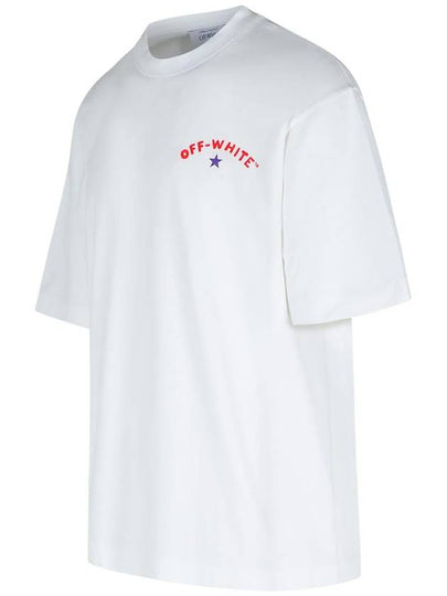 Off-White 'Arrow Skate' White Cotton T-Shirt - OFF WHITE - BALAAN 2