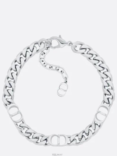 Icon Slim Chain Bracelet Silver - DIOR - BALAAN 2