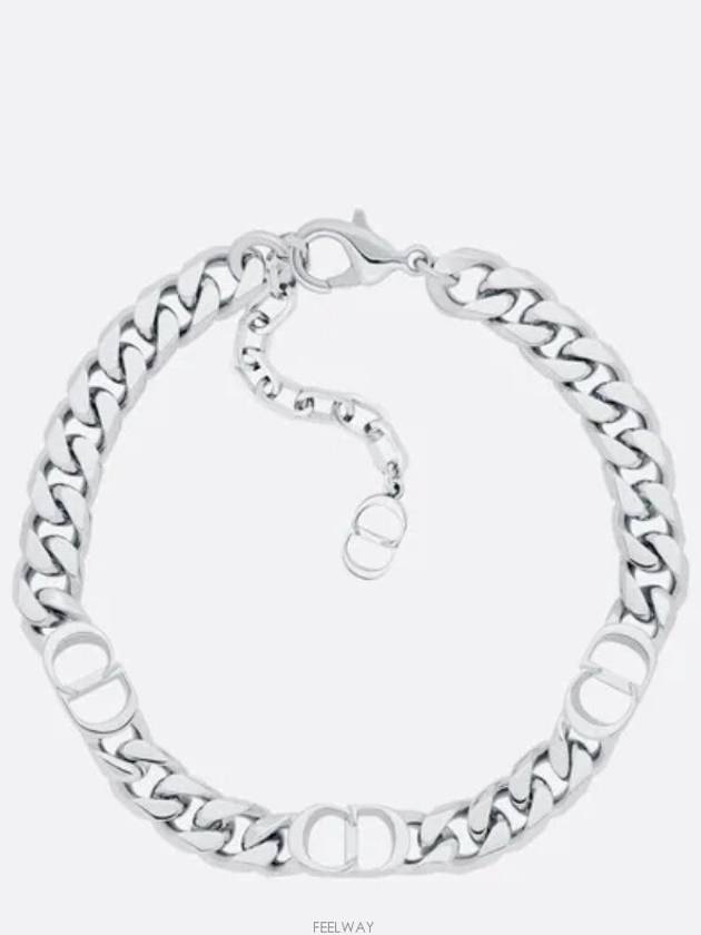 Icon Slim Chain Bracelet Silver - DIOR - BALAAN 2