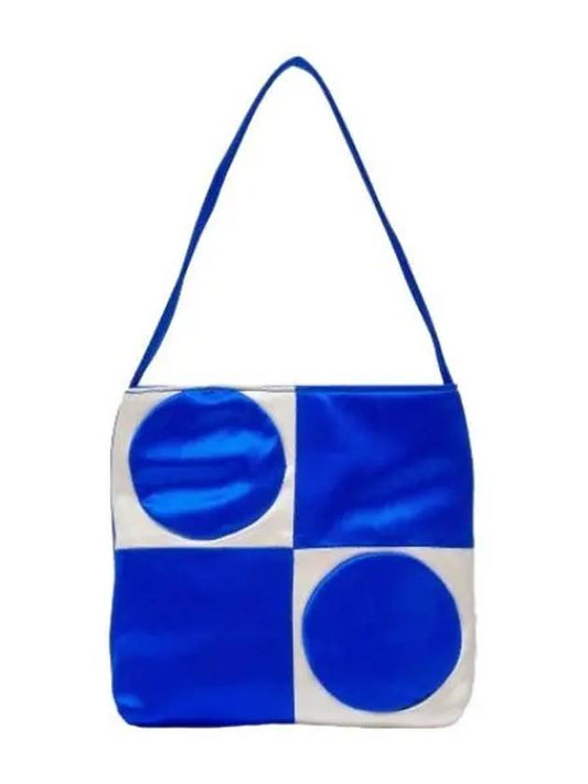 Jules tote bag blue ivory handbag - HAI - BALAAN 1