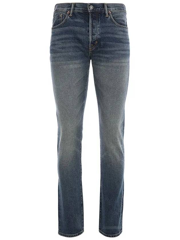 Fade Slim Jeans Navy - TOM FORD - BALAAN.