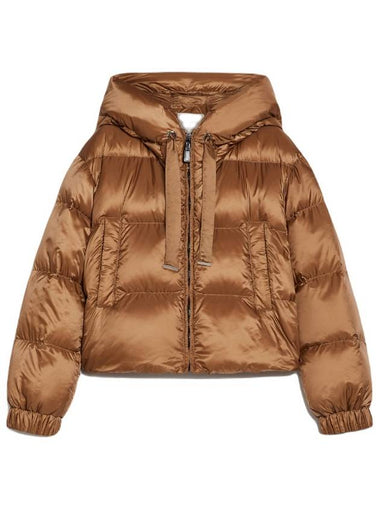 Seie goose down jacket camel - MAX MARA - BALAAN 1