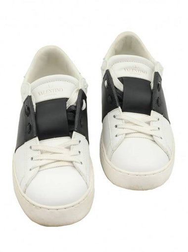 Women s Valentino SW2S0781 White Hidden Open Band Sneakers 36 gt Gangbuk used luxury goods - VALENTINO - BALAAN 1