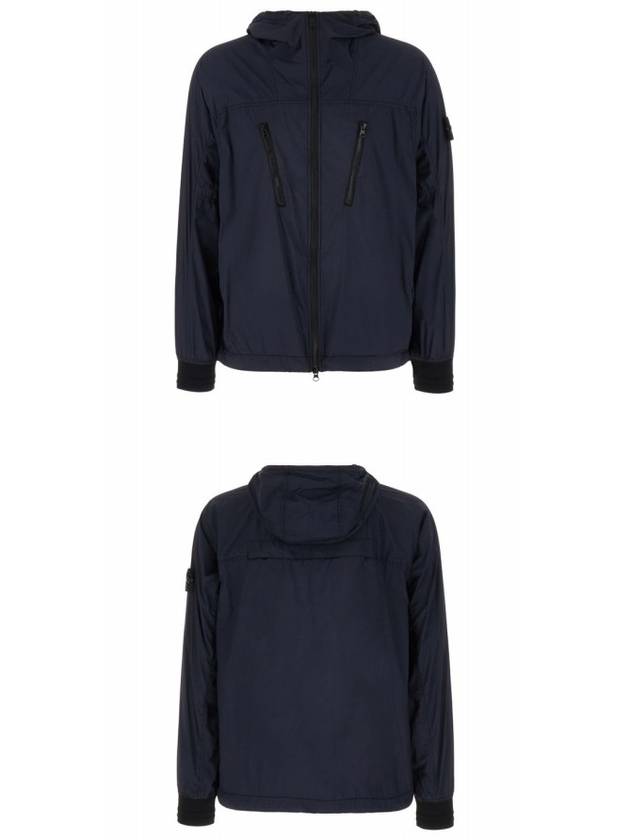 Skin Touch Nylon TC Hooded Jacket Navy - STONE ISLAND - BALAAN 5