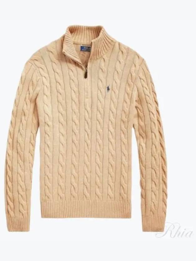 Cable Knit Top Brown - POLO RALPH LAUREN - BALAAN 2