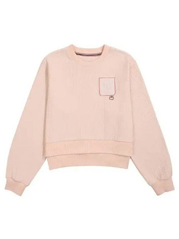 Striped InterLOAKE Lock Waffen Sweatshirt Pink HBW0002AMZPNK - HUNTER - BALAAN 1