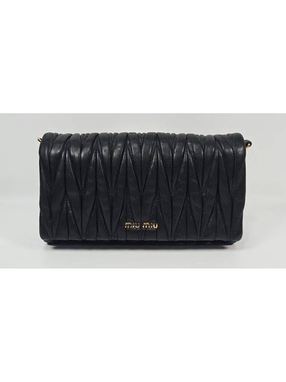 Matelasse logo shoulder bag - MIU MIU - BALAAN 2