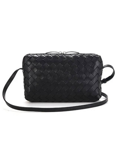 WoMen's Intrecciato New Nodini Cross Bag Matte Black - BOTTEGA VENETA - BALAAN 2