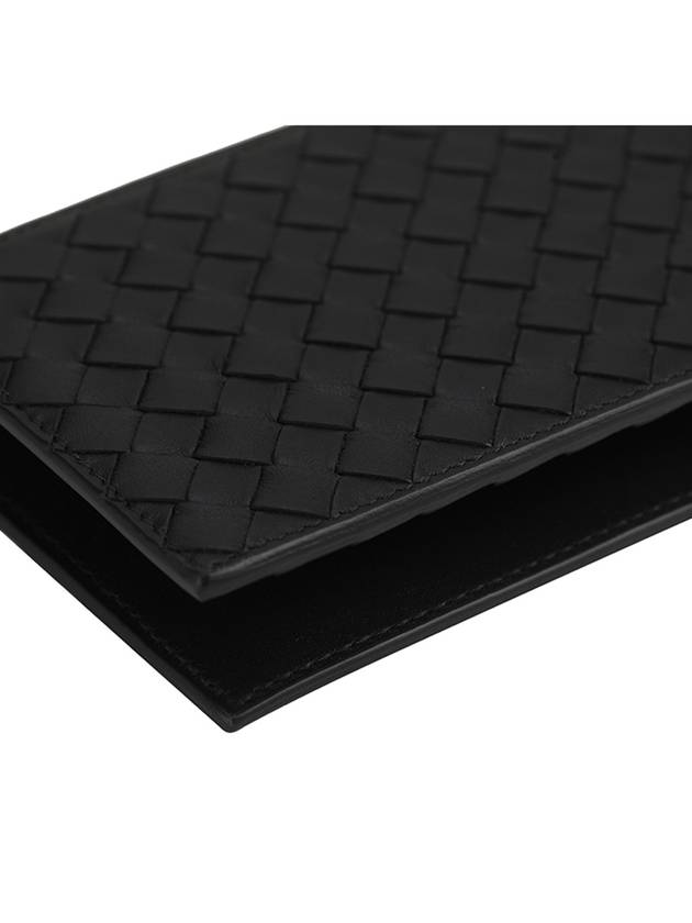 Intrecciato Continental Long Wallet Black - BOTTEGA VENETA - BALAAN 4