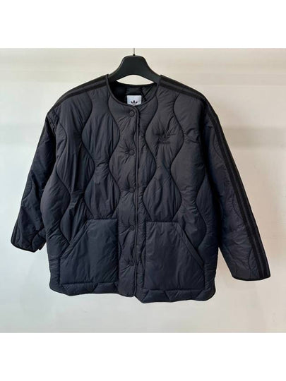 Fashion Quilted Liner Jacket Black - ADIDAS - BALAAN 2