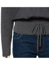 Sweater MAD224F501L0390000 8105 FLAT FABRIC DETAIL ON THE FRONT - FABIANA FILIPPI - BALAAN 7